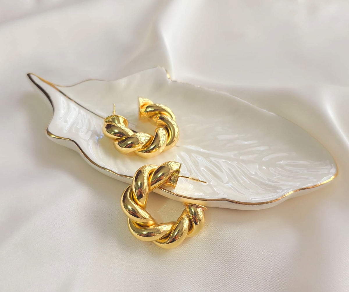 Candonga Chunky Media Luna entorchada