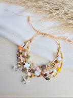 Set pulsera cafe