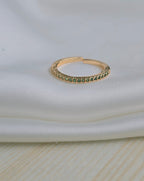 Anillos rodio con circones