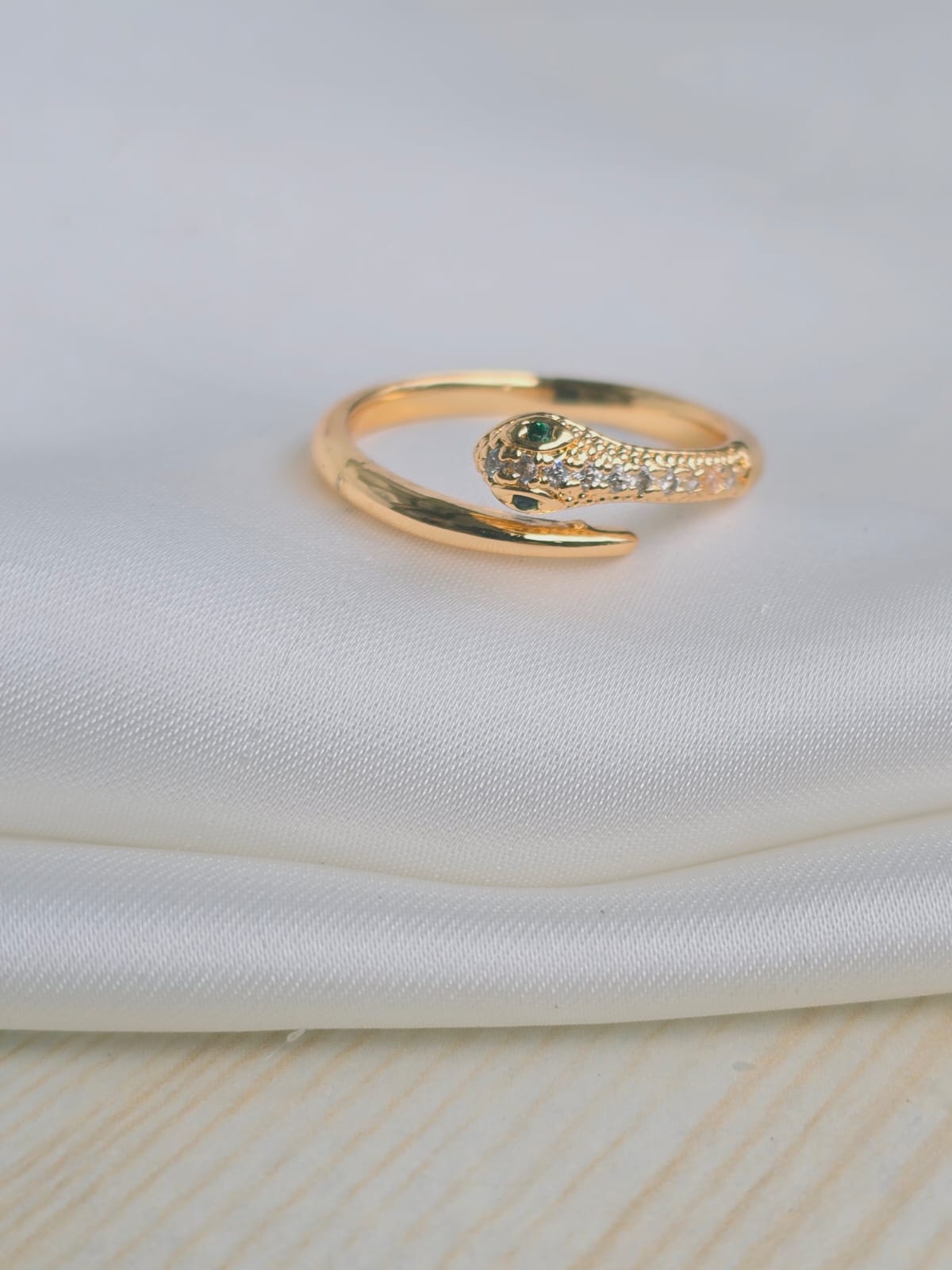 Anillos rodio con circones