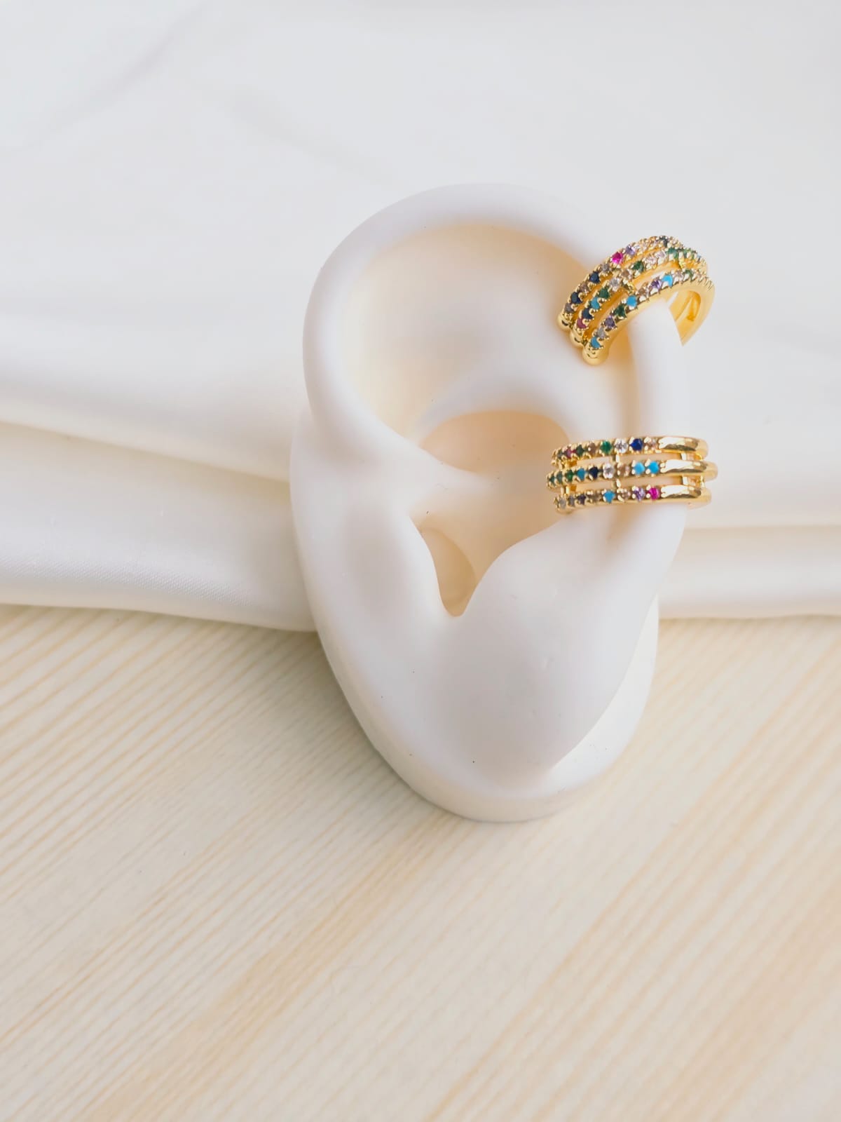 Earcuffs rodio triples