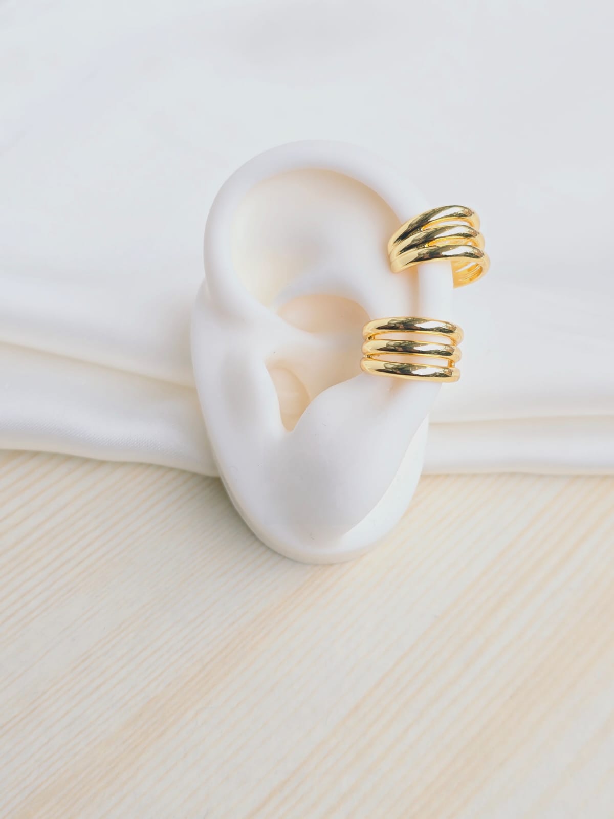 Earcuffs rodio triples