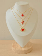 Cadenas de rodio dijes de mar