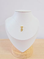 Gargantilla invisible con dije