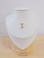 Gargantilla invisible con dije