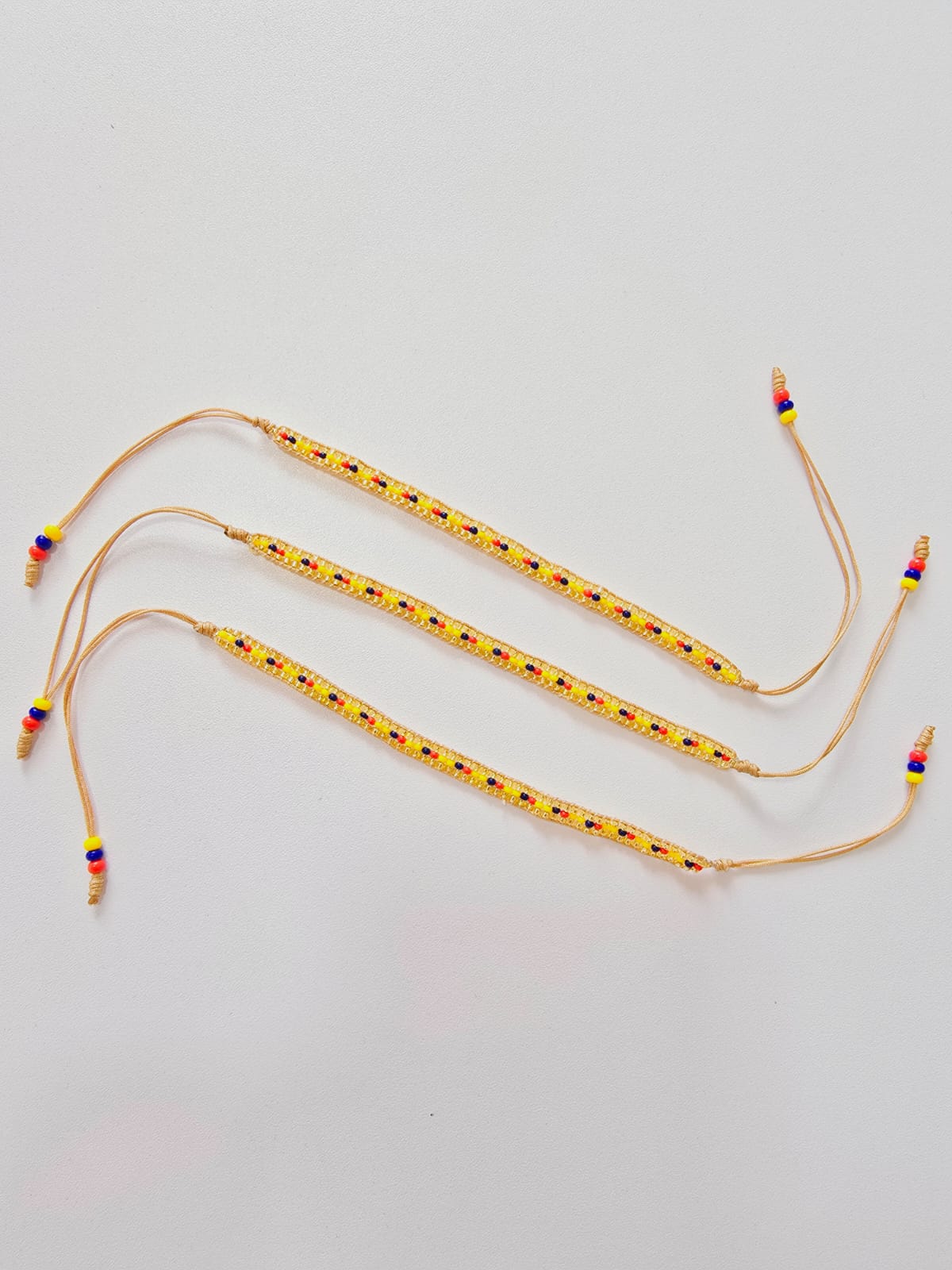 Pulseras tejidas de Colombia