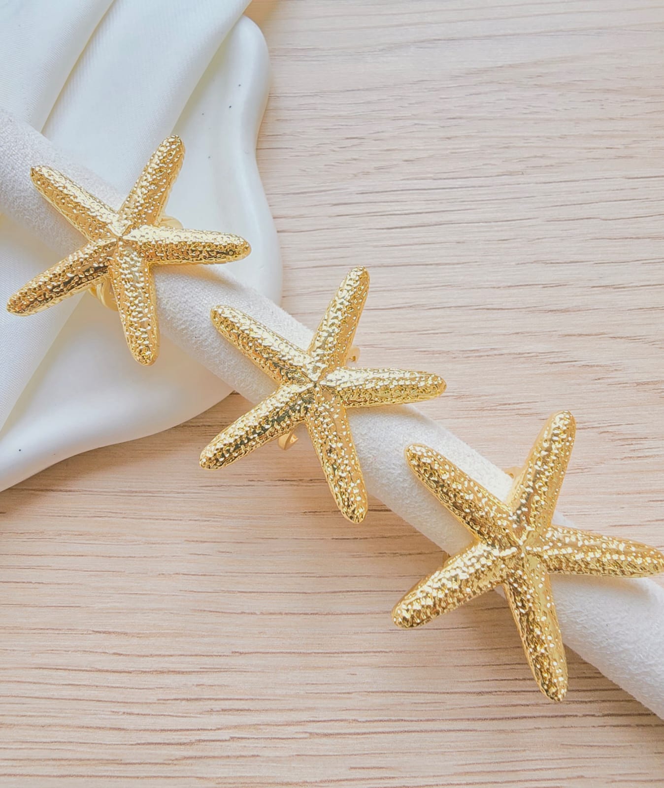 Anillo estrella dorada