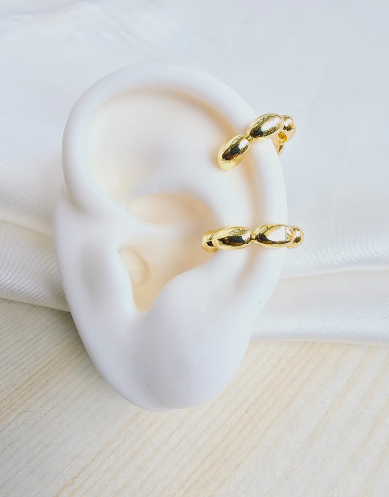 Earcuff en rodio delgados