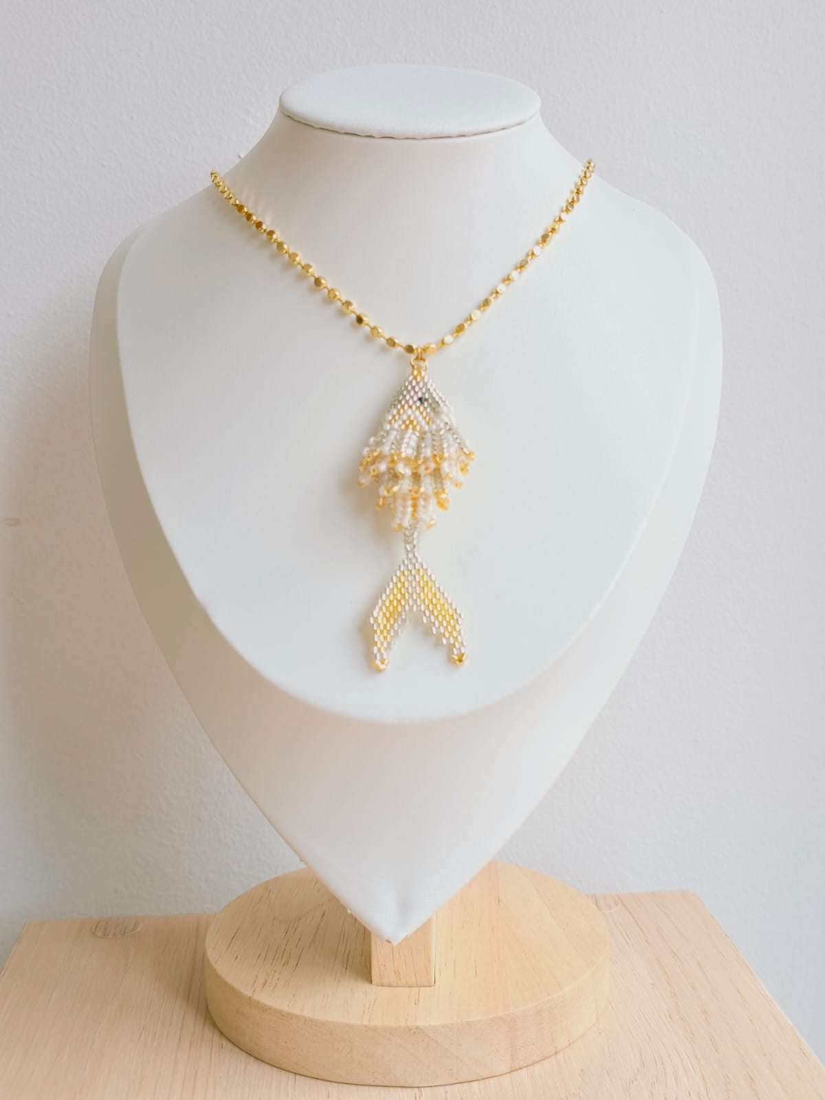 Cadena pez tejido en Miyuky